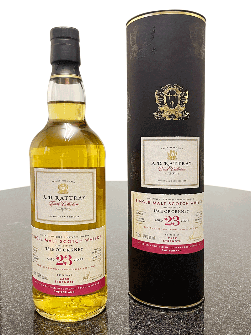 Isle of Orkney 1998, 23 Years, Cask No. 4